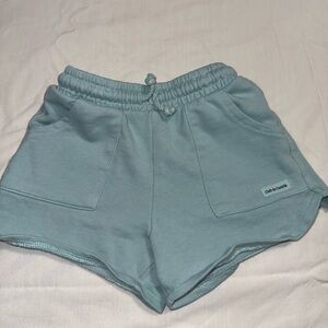 Zara Light Blue Athletic Shorts